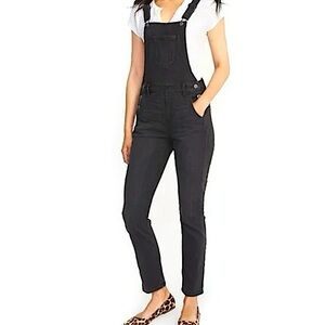 Old Navy fade black slim fitting overalls